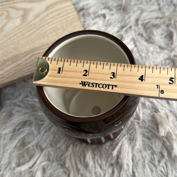 Target Threshold Brown Ceramic Face Planter 2024 New With Tags See Description* - Picture 14 of 17